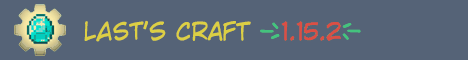 Баннер сервера Майнкрафт Lasts Craft. 